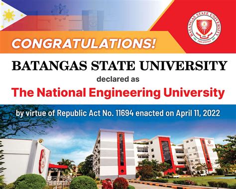 Batangas State University declared as the Philippines’ National ...