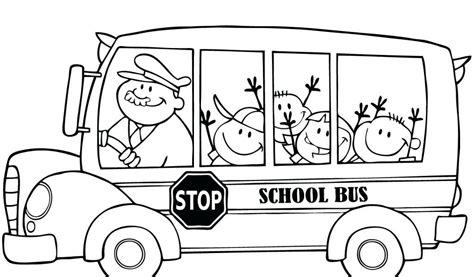 Bus Driver Coloring Pages at GetColorings.com | Free printable ...