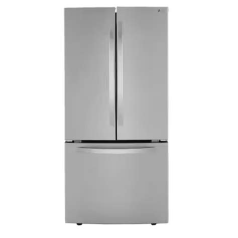 33 in. W 25 cu. ft. French Door Refrigerator in Stainless Steel - Happy Home Appliance Outlet