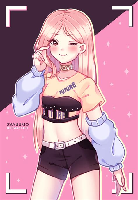 Fanart|Rose|BLACKPINK by zayuumo on DeviantArt