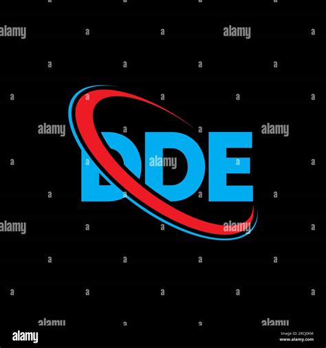 DDE logo. DDE letter. DDE letter logo design. Initials DDE logo linked ...