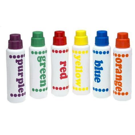 Do A Dot Art! Markers 6-Pack Rainbow Washable Paint Markers, The Original Dot Marker - Walmart ...