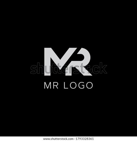 Mr Logo Design Vector Illustration Stock Vector (Royalty Free ...