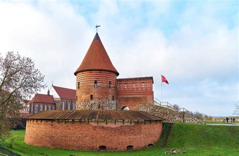 View of Kaunas Castle, Lithuania Editorial Photo - Image of destination ...