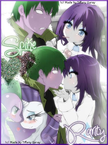 Spike x Rarity Fan Art (MLP) by Co0kieMonstuhhh on DeviantArt