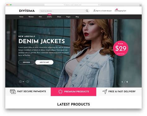 38 Free Shopping Websites Templates To Attract Shopaholics 2020