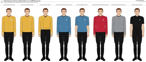 Reimagined Star Trek: The Original Series Uniforms by etccommand on ...