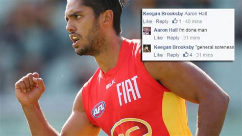 Gold Coast players Aaron Hall, Keegan Brooksby react to news Suns will ...