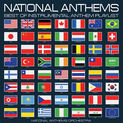 ‎National Anthems - Best of Instrumental Anthem Playlist by National ...