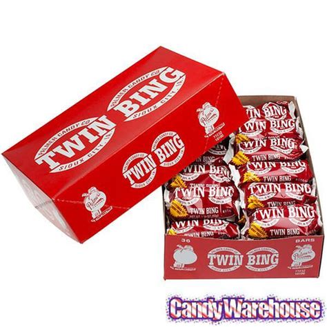 Twin Bing Candy Bars: 36-Piece Box | Candy Warehouse