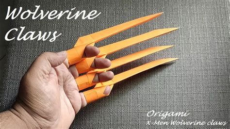 Wolverine Claws Template