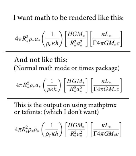 Math and Times font - TeX - LaTeX Stack Exchange