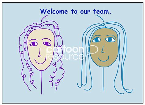 Welcome to our team - Cartoon Resource