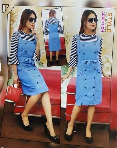 Lycra Cotton Blue Top Skirt Dangri, Size: XL at Rs 735/piece in Kanpur ...