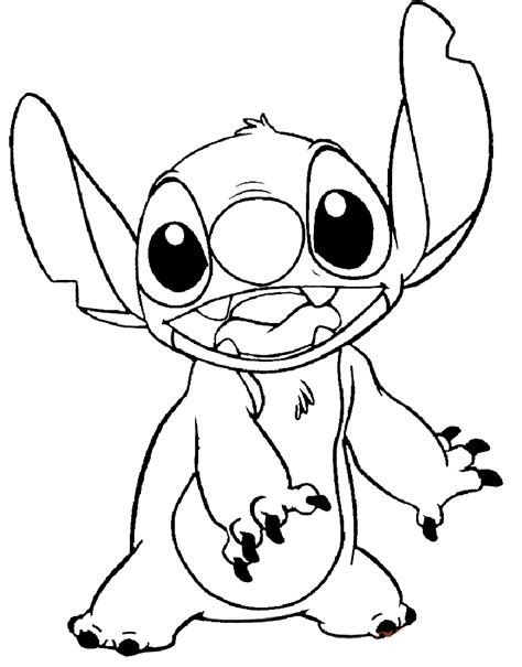 Download Gambar Kartun Stitch Coloring - IMAGESEE