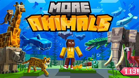 More Animals | Minecraft Marketplace - Official Trailer - YouTube