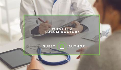 What Is a Locum Doctor? - nichemarket