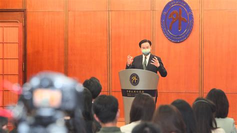 Remarks by Minister Jaushieh Joseph Wu at the International press conference on Taiwan’s ...