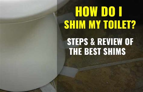 Toilet Shims-How to Shim, Plastic Vs Rubber - Toiletseek