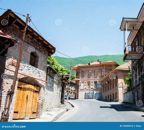 The City of Sheki in Azerbaijan Stock Photo - Image of city, khan: 73295974