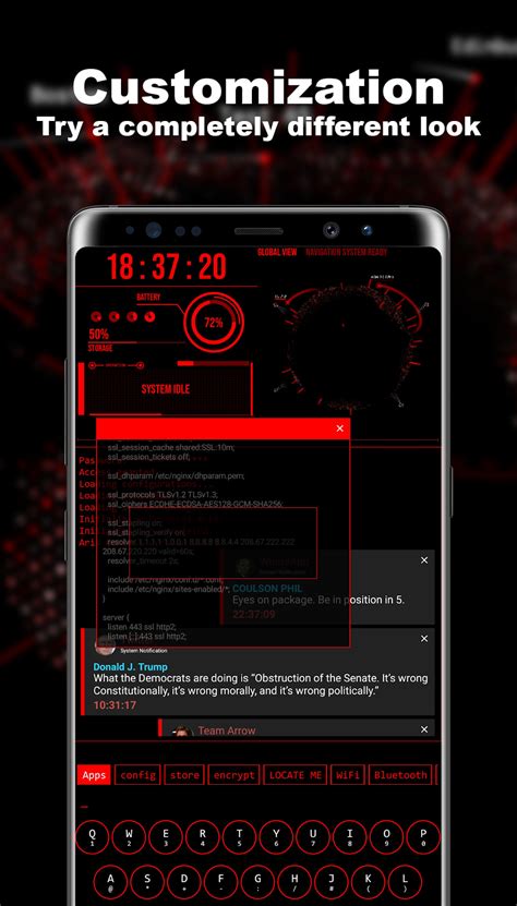 Hacker Theme Launcher for Android - Download