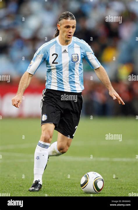 MARTIN DEMICHELIS ARGENTINA V GERMANY GREEN POINT STADIUM CAPE TOWN ...