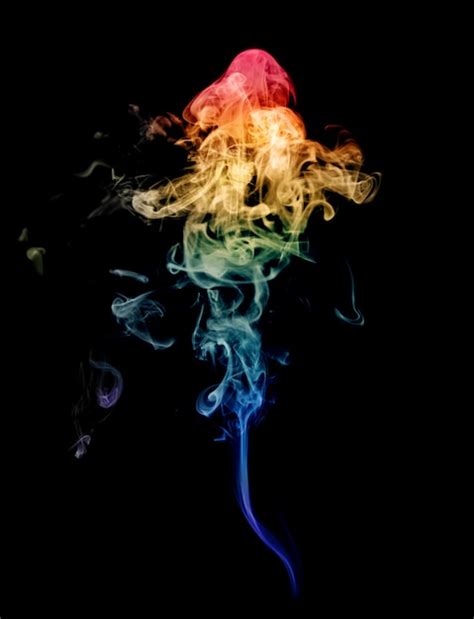 Premium Photo | Colorful smoke effect