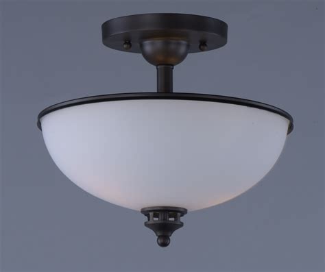 Novus 2-Light Semi-Flush Mount - Semi-Flush Mount - Maxim Lighting