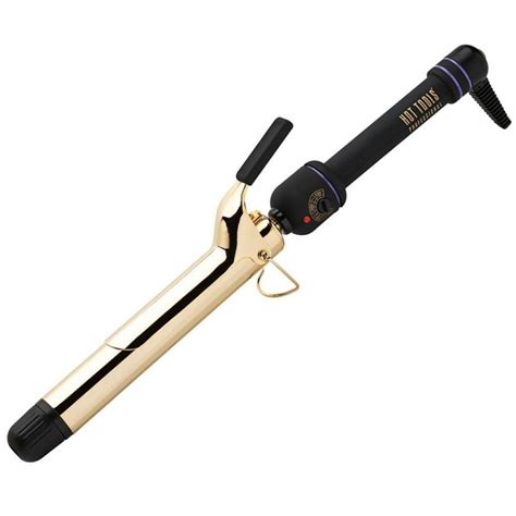 Hot Tools 24K Gold Salon Curling Iron Extra Long Barrel - 1 1/4 Inch # ...