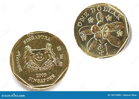 Singapore Coins Stock Photo - Image: 14315480