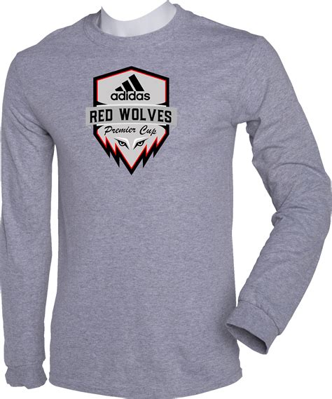 Long Sleeves - 2024 Adidas Red Wolves Premier Cup
