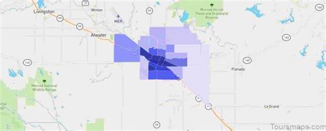 Merced Travel Guide for Tourist: Map of Merced - ToursMaps.com