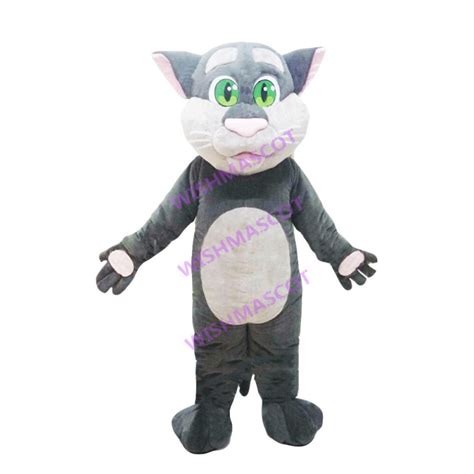 Talking Tom Cat Mascot Costume