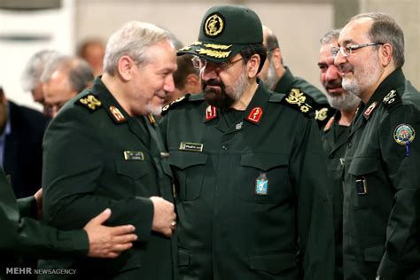 Mehr News Agency - Leader receives IRGC commanders