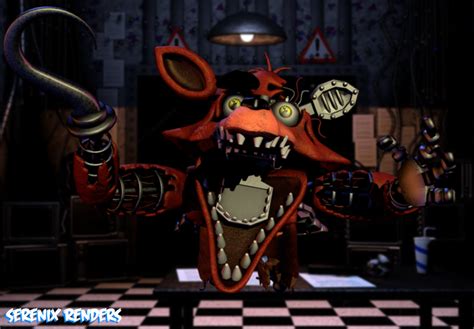 Withered Foxy Jumpscare Recreation by zerodigitalartsYmore on DeviantArt