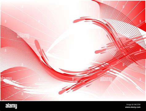 Red abstract wave horizontal vector background, gradient mesh used Stock Vector Image & Art - Alamy