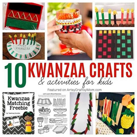 10 Kwanzaa Crafts and Activities for Kids | Kwanzaa crafts, Kwanzaa activities, Happy kwanzaa