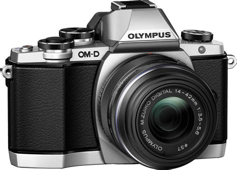 Olympus OM-D E-M10 Mark II Kit (ED 14-42mm II R & ED 40-150mm R) Silver - Skroutz.gr