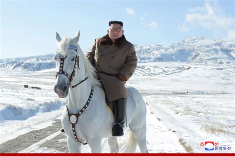 Kim Jong Un’s silly horse photos contain a serious message - Vox