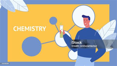 Chemistry Vector Web Banner Template With Text Stock Illustration - Download Image Now ...