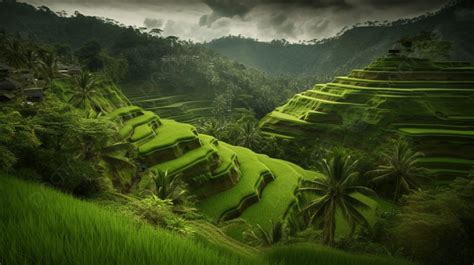 Rice Terraces On Bali Background, Beautiful View Of Bali, Hd Photography Photo, Plant Background ...