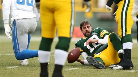 Aaron Rodgers Is Hurt and the Packers Are Humiliated in Loss to Lions ...