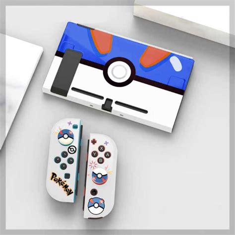 Pokeball Switch OLED Shell Case Pokeball Switch TV Dock Cases - RegisBox