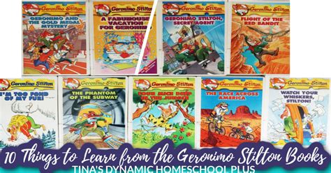 10 Things to Learn From The Fun Geronimo Stilton Chapter Books