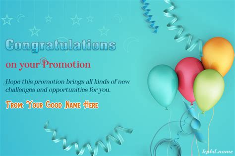 Congratulations On Promotion Cake