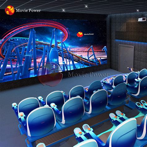 Cute Unique Movie Experience Immersive Kids 4D Movie Theater