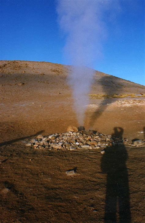 Shadow on the world | Bolivian geysers - somewhere near the … | Flickr