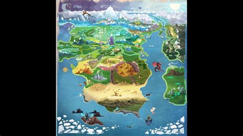 Mlp Fim Map Of Equestria