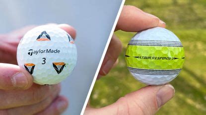 TaylorMade TP5 Pix vs Tour Response Stripe Golf Ball | Golf Monthly