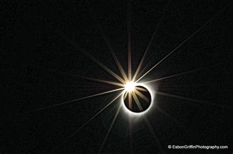 2017 Solar Eclipse - The Diamond Ring! - Esbon Griffin Photography